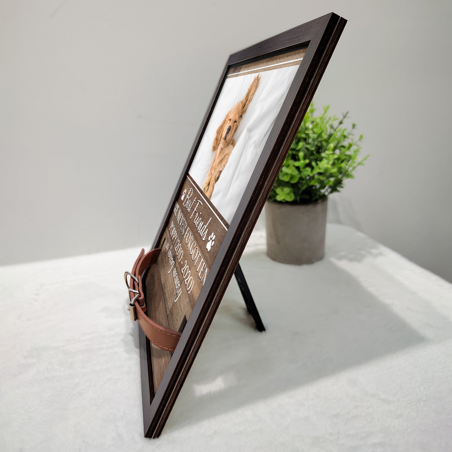 Custom Photo My Hardest Goodbye - Memorial, Sympathy Gift For Dog