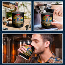 Retired A Person Who Is Happy On Monday - Funny Gift For Dad, Father, Papa, Grandpa - Personalized Lowball Tumbler