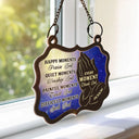 Christian Every Moment Thank God - Personalized Window Hanging Suncatcher Ornament