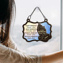 Christian Every Moment Thank God - Personalized Window Hanging Suncatcher Ornament