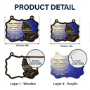 Christian Every Moment Thank God - Personalized Window Hanging Suncatcher Ornament