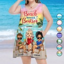 Beach Booze Besties - Personalized Sleeveless Tank Dress