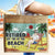 Retired See You At The Beach Vintage - Personalized Jute Tote Bag