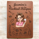 My Cooktail Book - Personalized Leather Journal