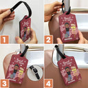 Adventure Awaits Travel Is My Therapy - Personalized Luggage Tag