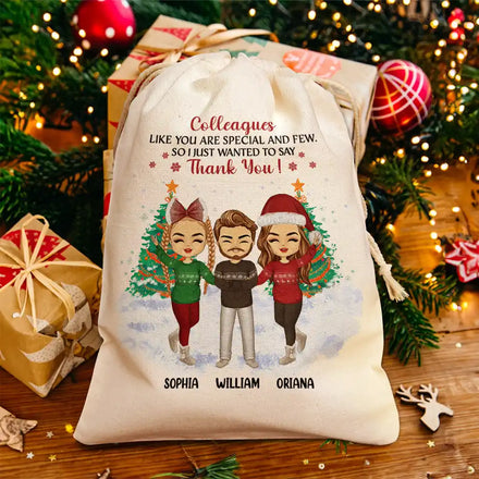Colleagues Like You Are Special And Few - Personalized Favor Bag