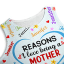 Reasons I Love Being A Grandma - Personalized Sleeveless Tank Dress