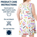 Reasons I Love Being A Grandma - Personalized Sleeveless Tank Dress