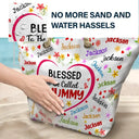 Gift For Yourself,Gift For Women,Gift For Grandma,Love,Gift For Mother - Bless To Be Called Grandma Nanny Nan - Personalised Beach Bag