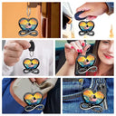 Not Sisters By Blood But Sisters By Heart - Personalized Acrylic Keychain