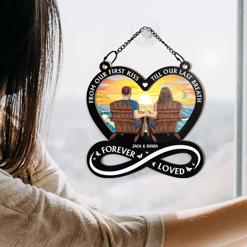 You And Me We Got This Forever Loved - Personalized Window Hanging Suncatcher Ornament