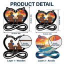 You And Me We Got This Forever Loved - Personalized Window Hanging Suncatcher Ornament