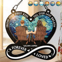 You And Me We Got This Forever Loved - Personalized Window Hanging Suncatcher Ornament