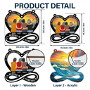 It Takes A Long Time To Grow An Old Friend - Personalized Window Hanging Suncatcher Ornament