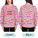 Blessed To Be Called Grandma Nana - Personalized Unisex Ugly Sweater