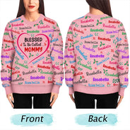 Heureux d'être appelé Grand-mère Nana - Pull moche unisexe personnalisé 