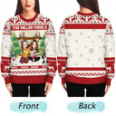 Family, Parents, Gift For Kids, Dog Lovers, Cat Lovers, Pet Lovers - Family Merry Christmas - Personalized Unisex Ugly Sweater