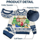 Family, Parents, Gift For Kids, Dog Lovers, Cat Lovers, Pet Lovers - Family Merry Christmas - Personalized Unisex Ugly Sweater