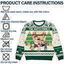 Family, Parents, Gift For Kids, Dog Lovers, Cat Lovers, Pet Lovers - Family Merry Christmas - Personalized Unisex Ugly Sweater