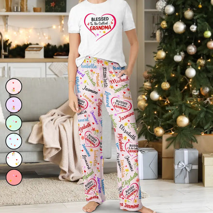 Bénissez d'être appelée grand-mère, grand-mère, tante - Ensemble de vêtements de détente personnalisés 