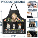 Gift For Grandma, Gift For Mother - Woman Kitchen With Pets - Personalized Apron