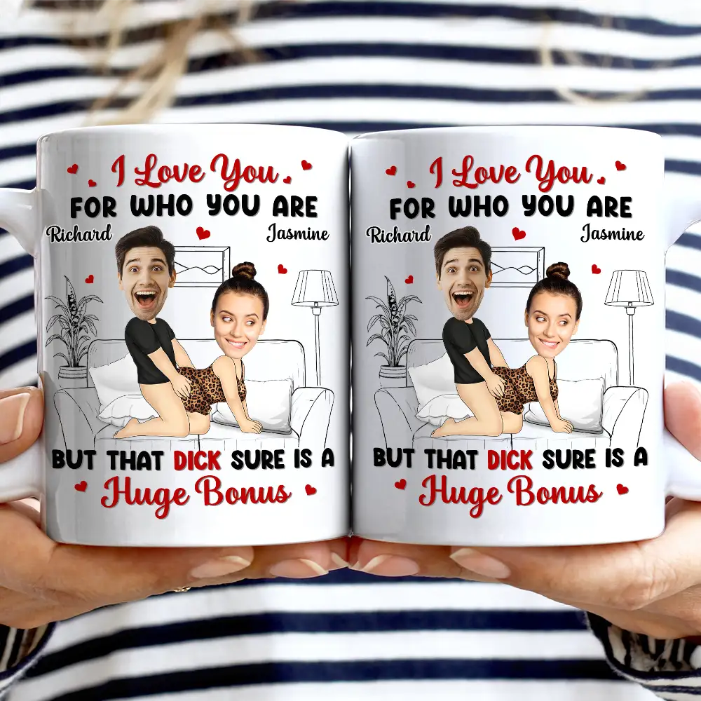 Gift For Couples,Gift For Husband,Gift For Wife,Gift For Boyfriend,Gift For Girlfriend - Custom Photo Couple Roses Are Red The Morning Is Foggy - Personalized Mug
