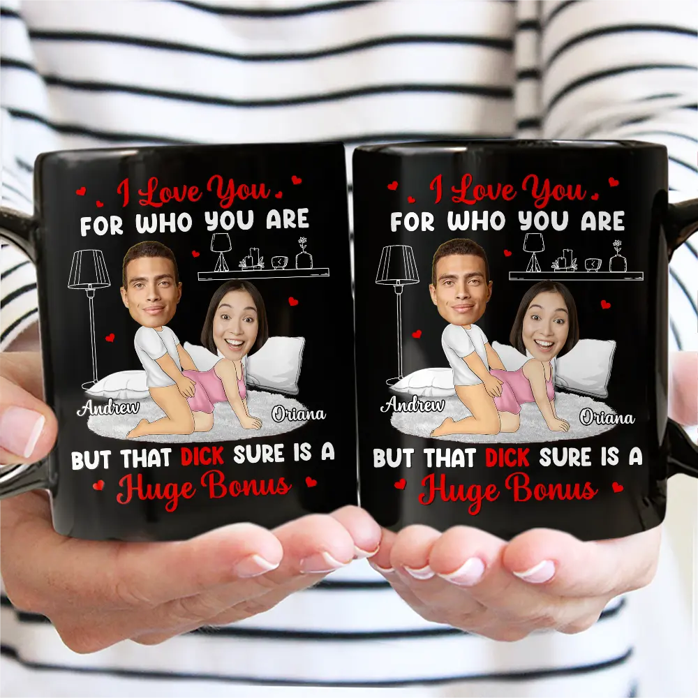 Gift For Couples,Gift For Husband,Gift For Wife,Gift For Boyfriend,Gift For Girlfriend - Custom Photo Couple Roses Are Red The Morning Is Foggy - Personalized Mug
