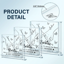 Gift For Bestie,Gift For Sisters,Happy - I May Not Be Able To Solve All Of Your Problems - Personalized Square Shaped Acrylic Plaque