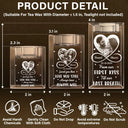 Custom Photo,Gift For Couples,Gift For Husband,Gift For Wife,Gift For Boyfriend,Gift For Girlfriend,Love - Custom Photo I Met You I Liked You I Love You - Personalized Crystal Candle Holder