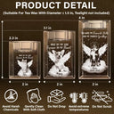 Memorial, Pet Lovers, Dog Lovers, Cat Lovers - Custom Photo Your Light Will Always Shine - Personalized Crystal Candle Holder