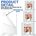 Pet Lovers,Pet Mom,Pet Dad,Dog Lovers,Dog Mom,Dog Dad,Cat Lovers,Cat Mom,Cat Dad,Custom Photo,Christmas,Funny - Custom Photo The Dog Times The Meow Times - Personalized Custom Shaped Acrylic Ornament