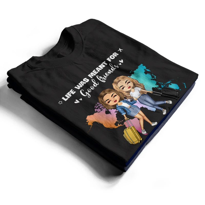 Compagnons de voyage, bons moments, bons souvenirs - T-shirt personnalisé