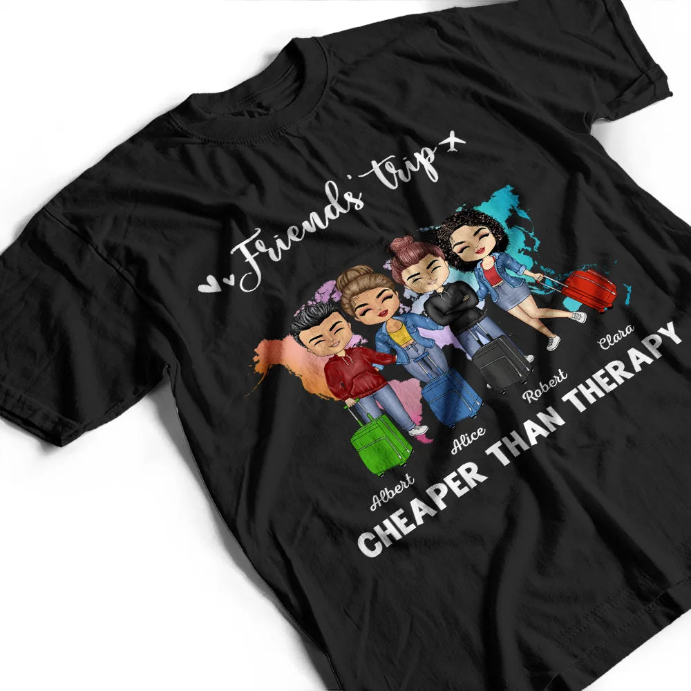 Compagnons de voyage, bons moments, bons souvenirs - T-shirt personnalisé