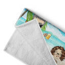 Plan de retraite - Serviette de plage personnalisée