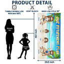 Plan de retraite - Serviette de plage personnalisée