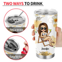 Sip Back And Relax - Personalized Tumbler