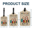 Girls Trip Destination - Personalized Luggage Tag