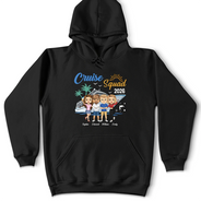 T-shirt personnalisé « Croisière Squad Bestie Trip »