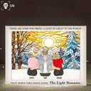 The Light Remains - Personalized Custom Shaped Light Box