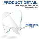 Custom Photo Memorial On Angel Wings You Were Taken Away - Personalized Custom Shaped Acrylic Ornament