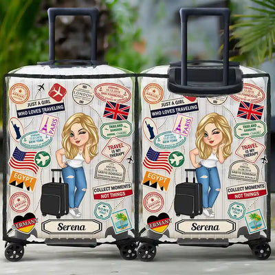 Clear Luggage Cover
