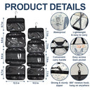 Travel, Gift For Yourself, Gift For Women - Floral Women Travel Bag Monogram - Personalized Toiletry Bag