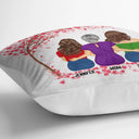 Gift For Mother, Gift For Daughter, Mom, Daughters - The Love Between Mother & Daughters Is Forever - Personalized Pillow