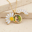 Gift For Wife,Gift For Girlfriend,Gift For Yourself,Gift For Women,Gift For Mother,Gift For Grandma,Gift For Daughter,Memorial,Sad - Custom Photo Frame In Memorial Of Loved Ones - Personalized Hidden Message Necklace