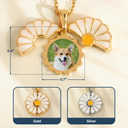 Gift For Wife,Gift For Girlfriend,Gift For Yourself,Gift For Women,Gift For Mother,Gift For Grandma,Gift For Daughter,Memorial,Sad - Custom Photo Frame In Memorial Of Loved Ones - Personalized Hidden Message Necklace