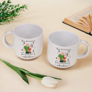 Gift For Couples,Gift For Husband,Gift For Wife,Gift For Boyfriend,Gift For Girlfriend,Travel,Happy - You Will Always Be My Greatest Adventure - Personalized Pottery Mug