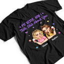 Gift For Yourself,Gift For Women,Gift For Sibling,Gift For Sisters,Gift For Bestie,Funny - My Sister Bestie And I Talk About You - Personalized T Shirt