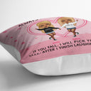 After I Finish Laughing - Gift For Sisters - Personalized Custom Pillow