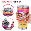 Croisière Bestie : La vie est meilleure en croisière - Gobelet personnalisé