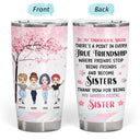 Become Sisters - Gift For Bestie - Personalized Custom Tumbler